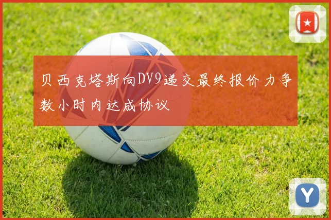 贝西克塔斯向DV9递交最终报价力争数小时内达成协议